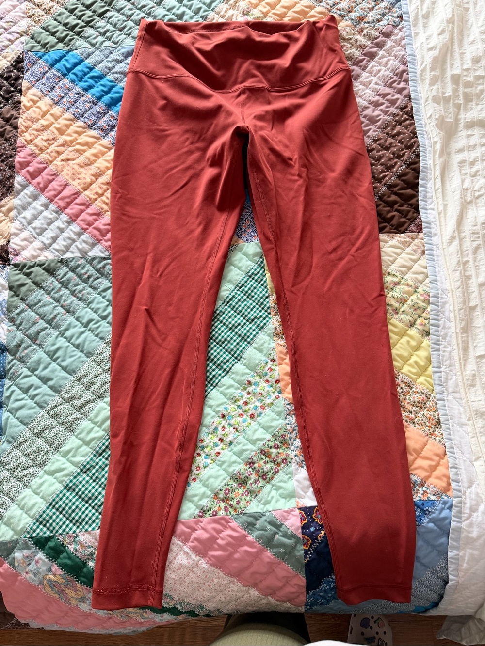 lululemon athletica Women's Burnt Orange High-Rise Leggings